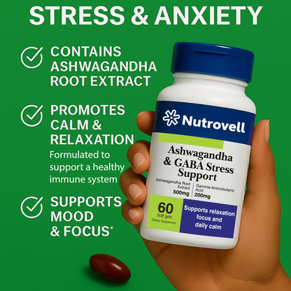 Ashwagandha & GABA Stress Support