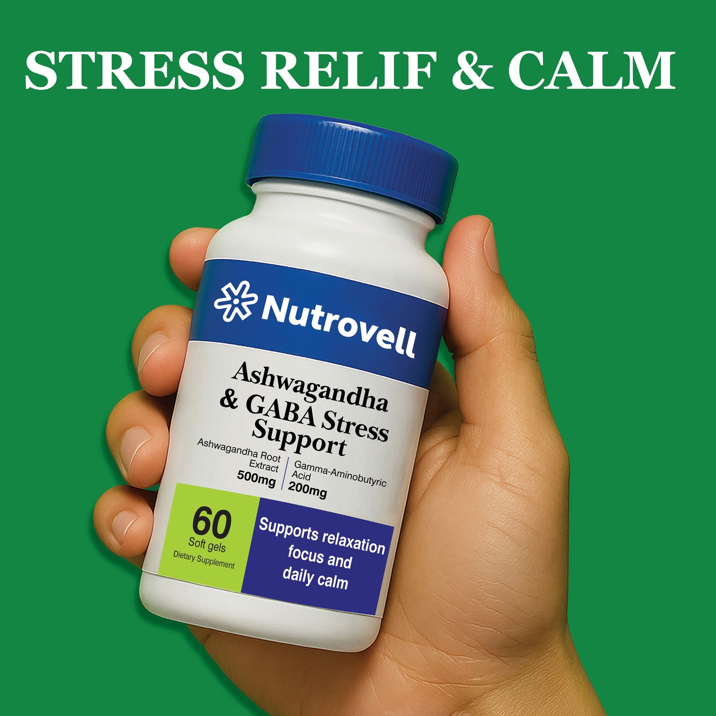 Ashwagandha & GABA Stress Support