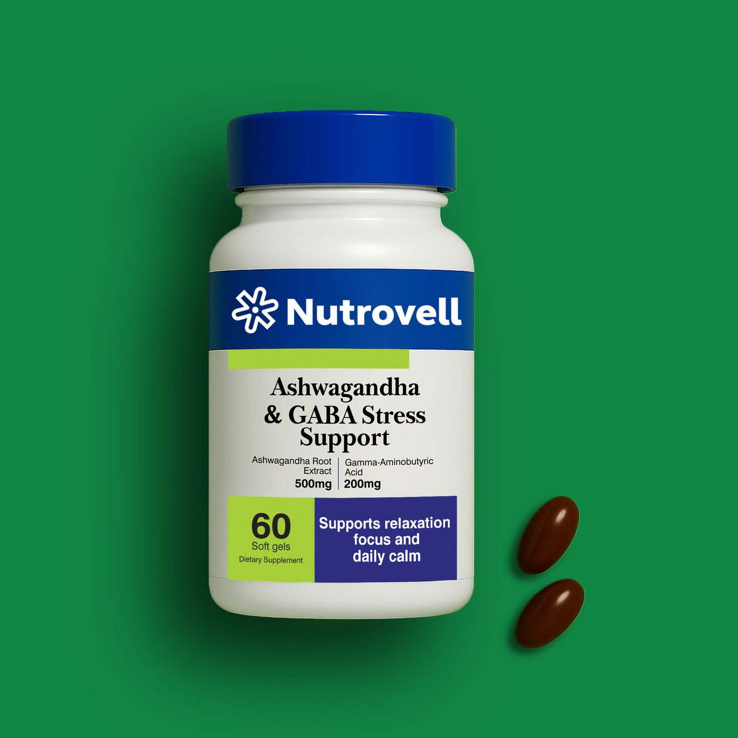 Ashwagandha & GABA Stress Support