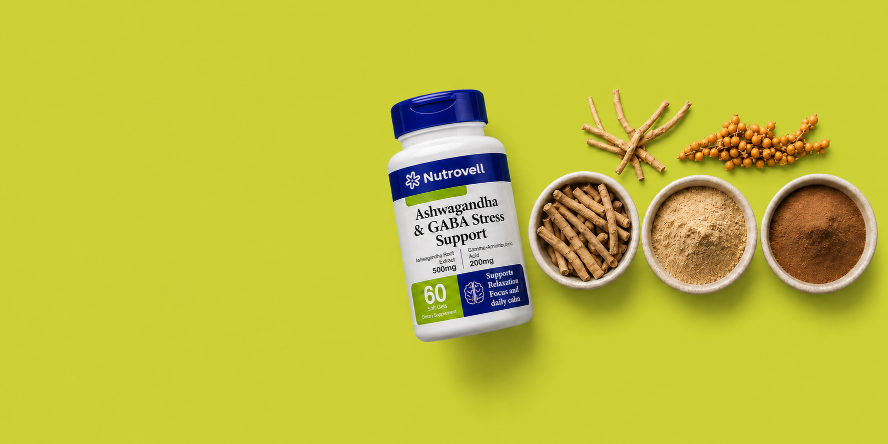 Supports Stress Management & Relaxation