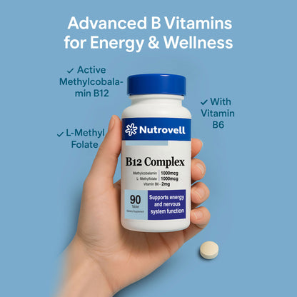 Vitamin B12 1000 mcg | Methylcobalamin Energy Support
