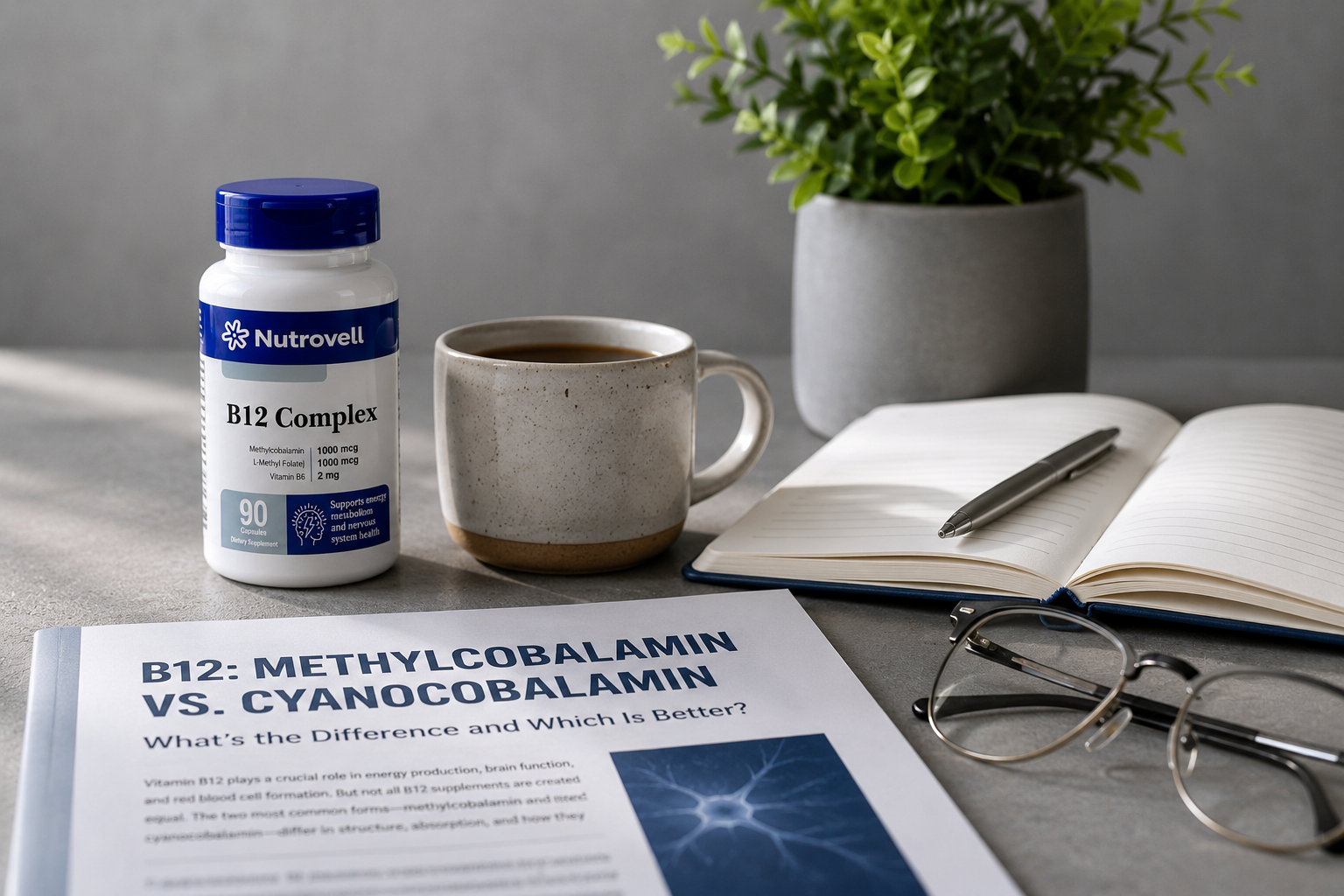 Methylcobalamin vs. Cyanocobalamin: What's the Difference?