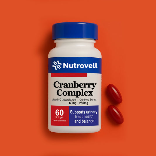 Cranberry Complex – Cranberry Extract 250 mg + Vitamin C 60 mg – 60 Softgels