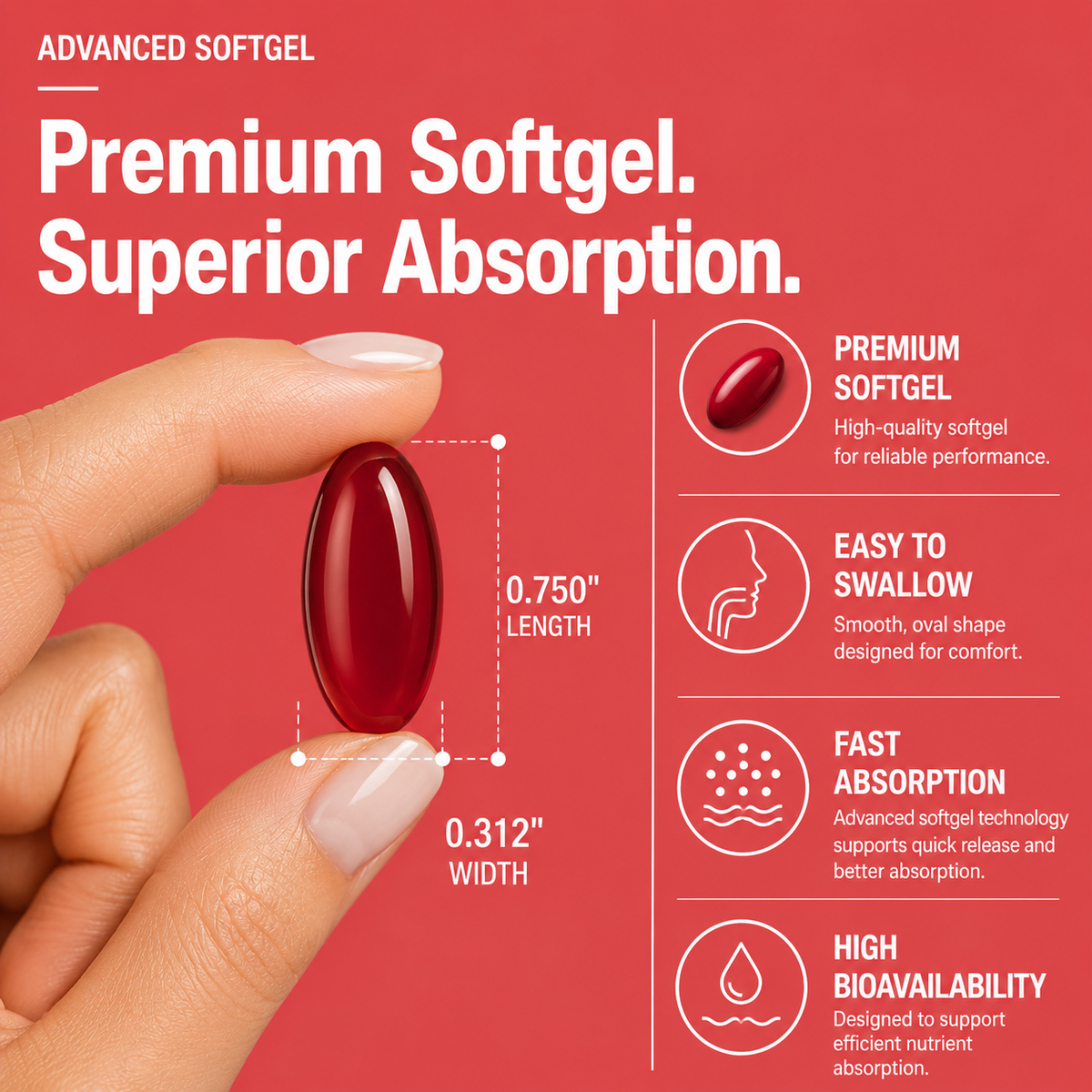 Cranberry Complex – Cranberry Extract 500 mg + Vitamin C 120 mg – 90 Softgels