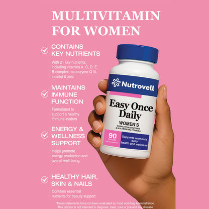 Easy Once Daily Women – Multivitamin & Minerals – 60 Soft Gels