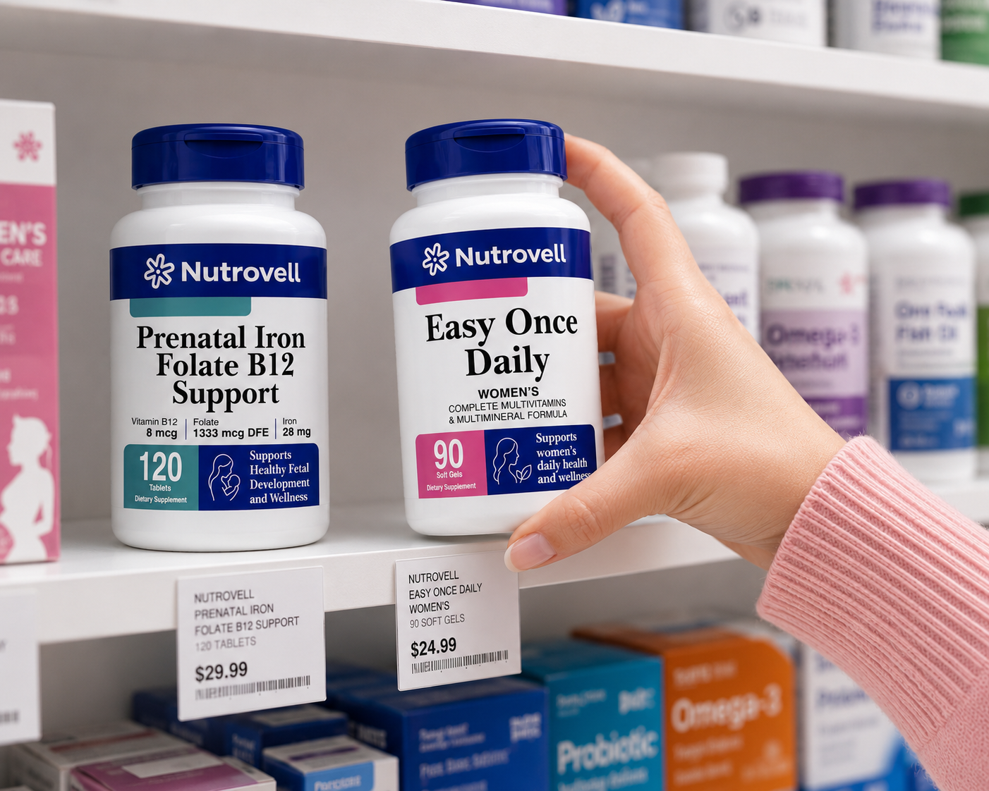Women's Multivitamin vs. Prenatal Vitamin: What's the Difference?